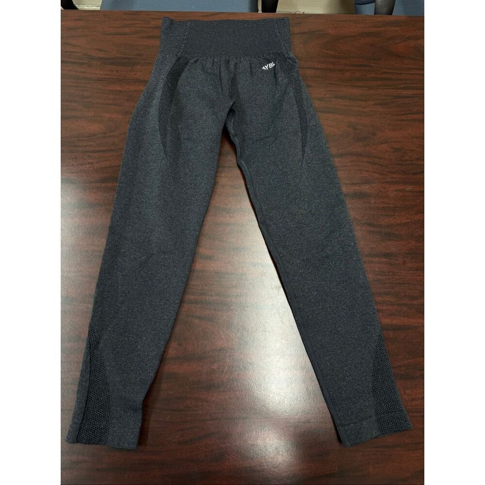AYBL High Waisted Seamless Dark Grey Athletic Leggings Size Small